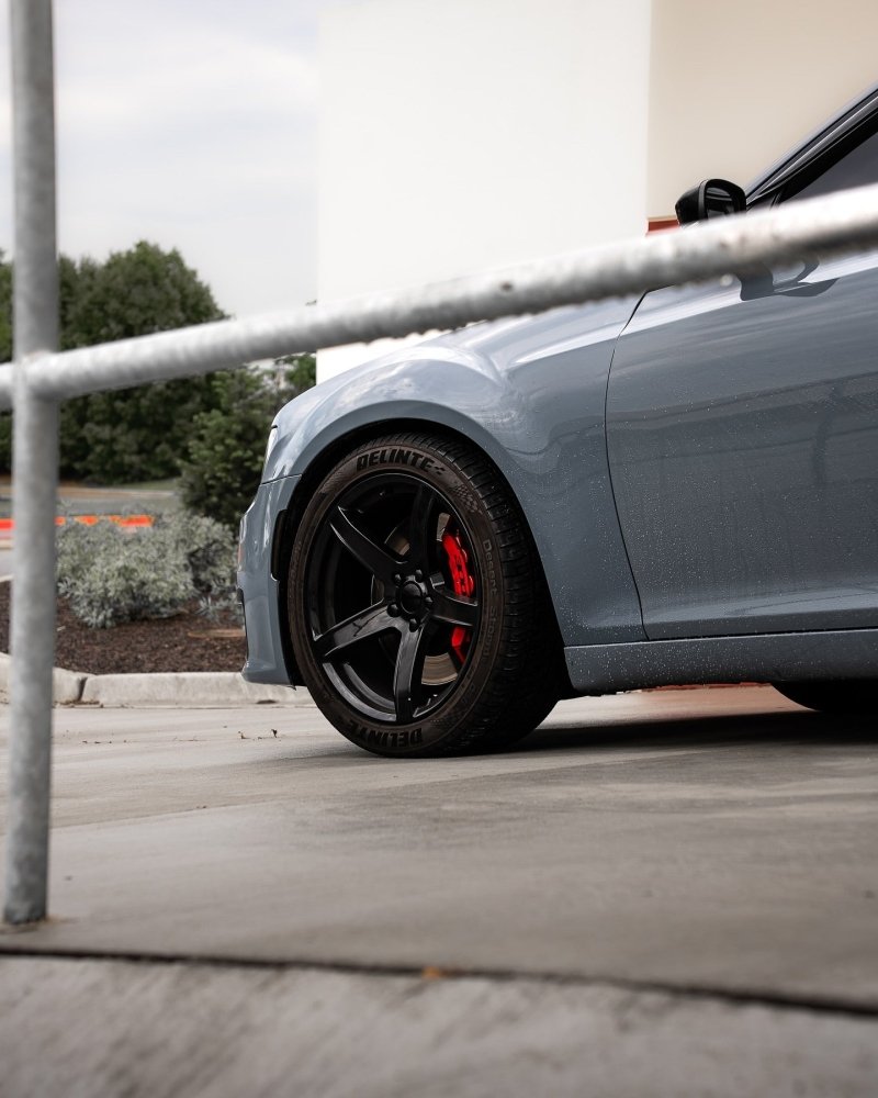 Gloss Cement Grey - Aura Vinyl