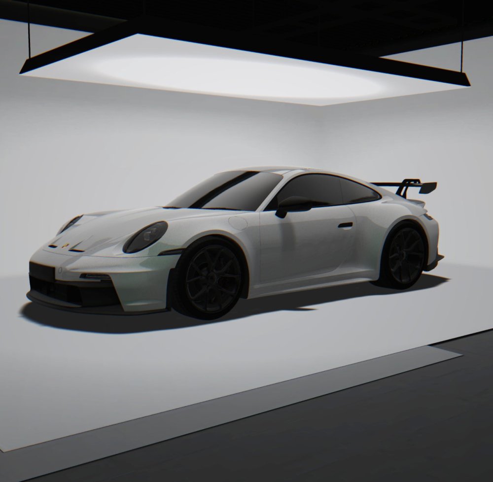 Gloss Diamond White Green Shift - Aura Vinyl
