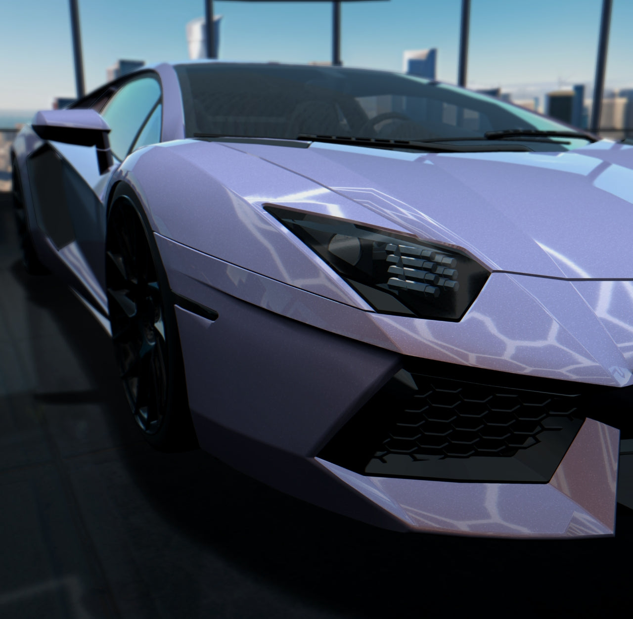 Gloss Lavender Red Shift