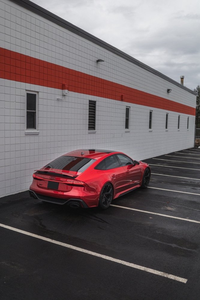 Gloss Paint Metallic Cherry Red - Aura Vinyl