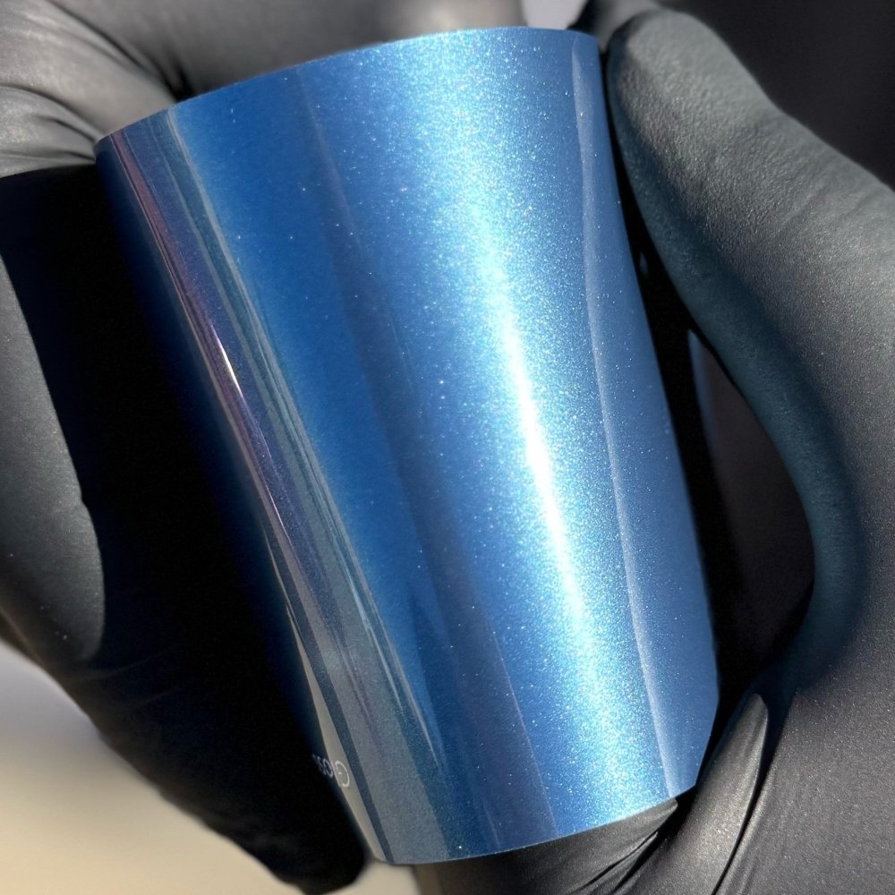 Gloss Paint Metallic Denim Blue - Aura Vinyl