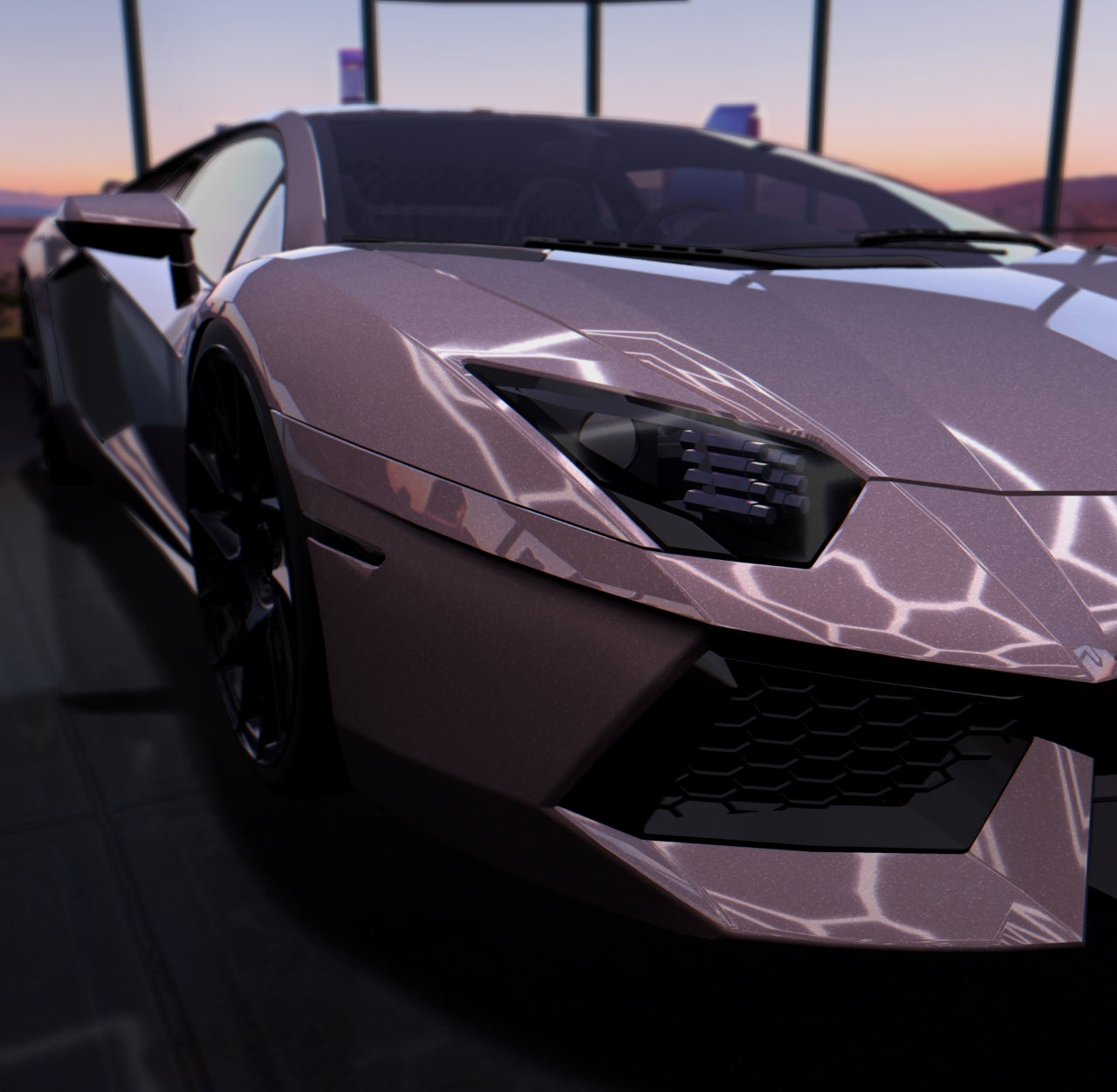 Gloss Paint Metallic Ice Berry