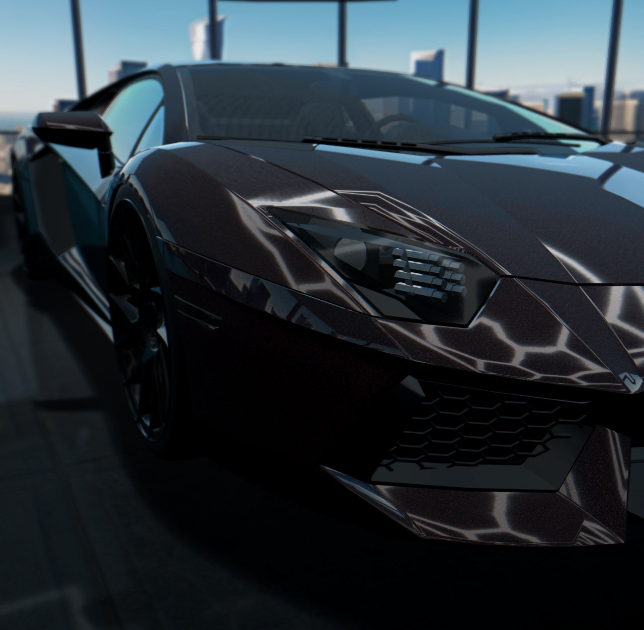 Gloss Phantom Midnight Red