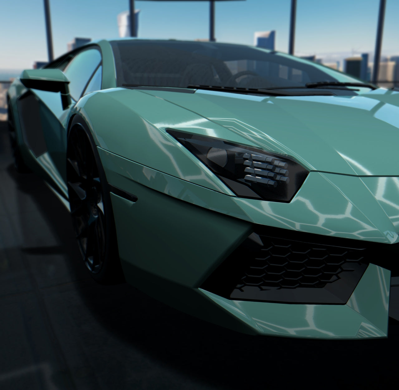 Gloss Porsche Green