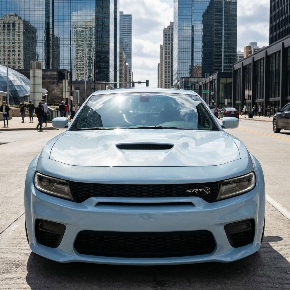 Gloss Powder Blue Gold Shift - Aura Vinyl
