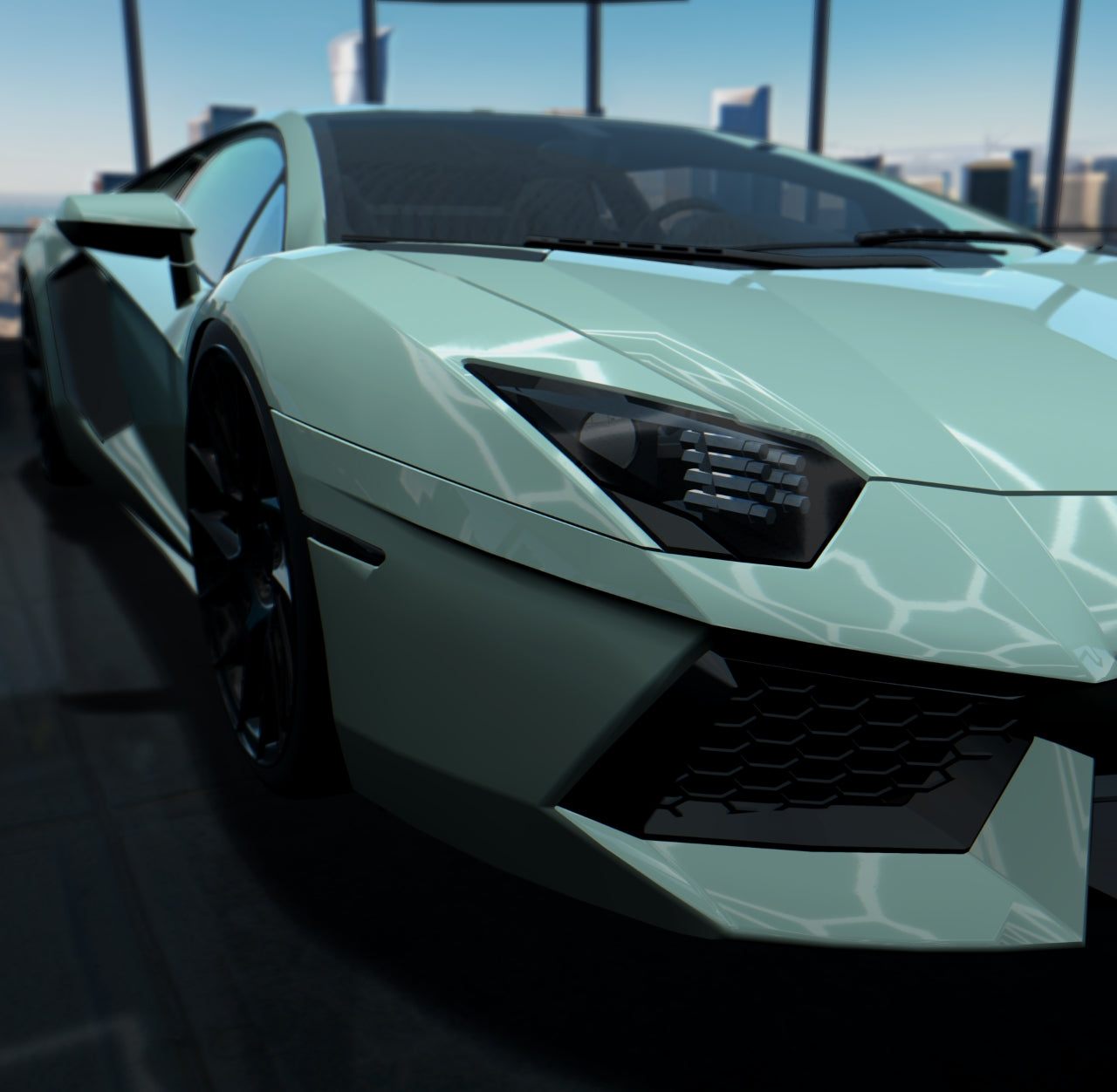 Gloss Seafoam Green