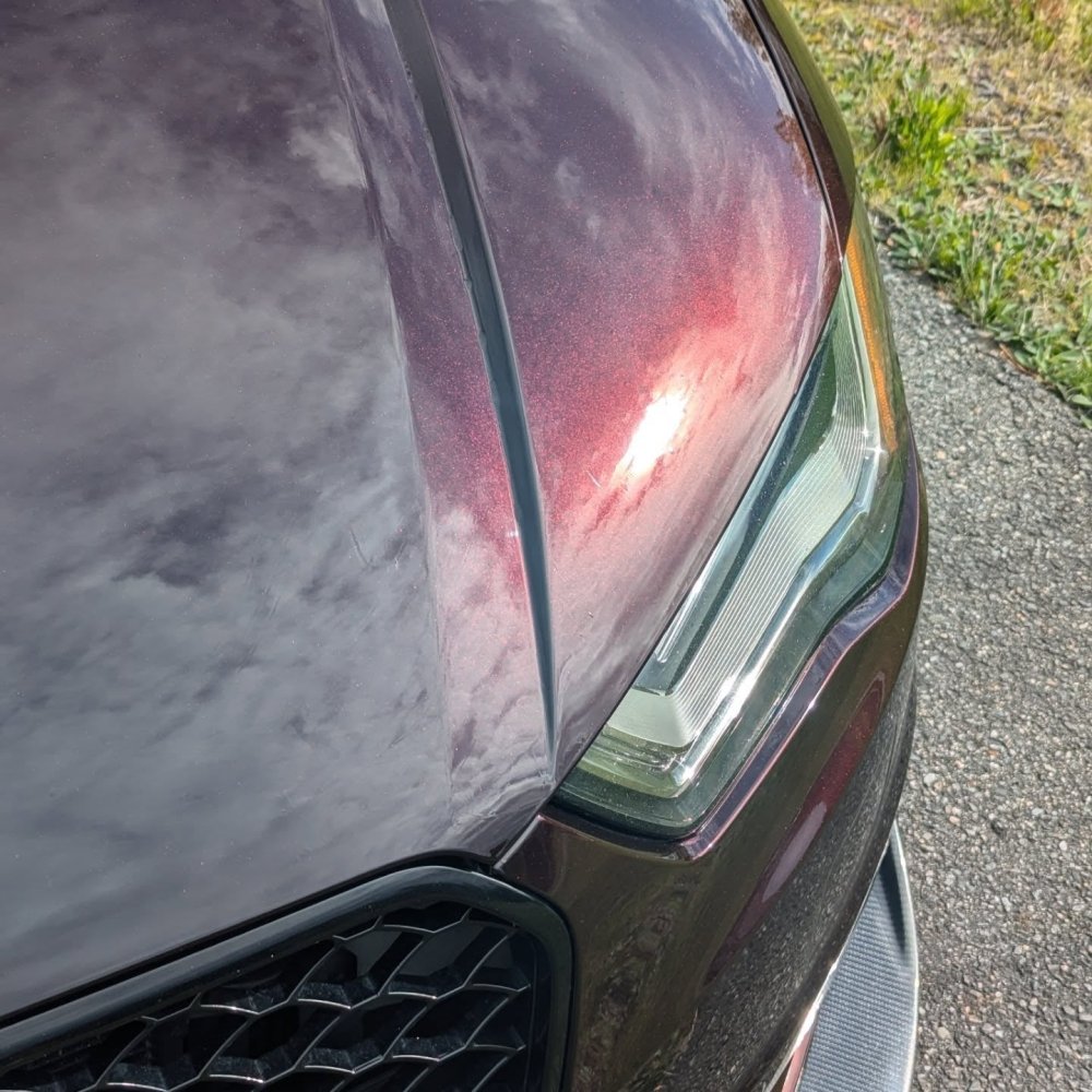 Hyper Gloss Black Red Shift PPF - Aura Vinyl