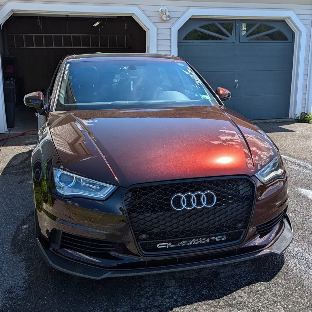 Hyper Gloss Black Red Shift PPF - Aura Vinyl