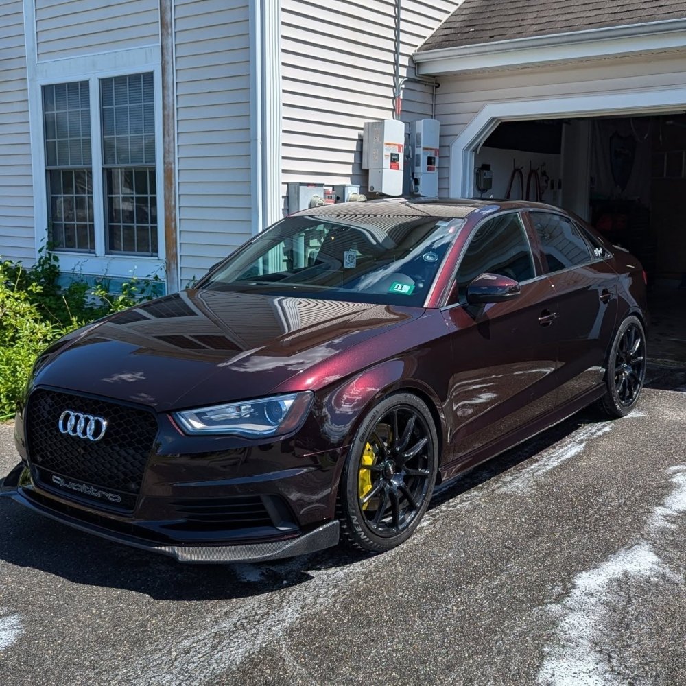 Hyper Gloss Black Red Shift PPF - Aura Vinyl