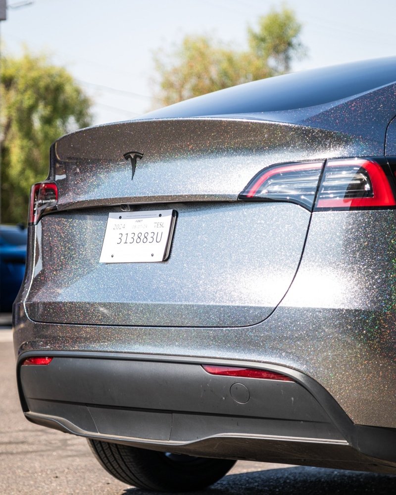Hyper Gloss Diamond Sparkle Interstellar Silver PPF - Aura Vinyl
