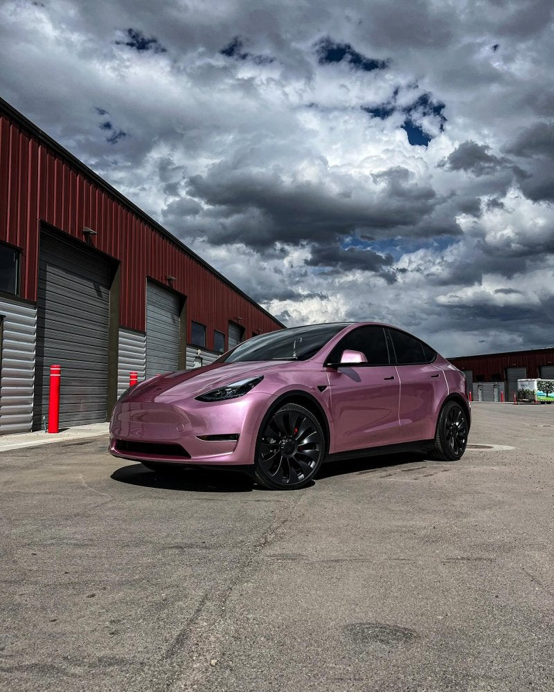 Hyper Gloss Paint Metallic Cherry Blossom Pink PPF - Aura Vinyl