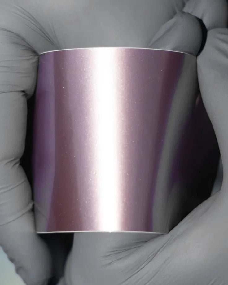 Hyper Gloss Paint Metallic Cherry Blossom Pink PPF - Aura Vinyl