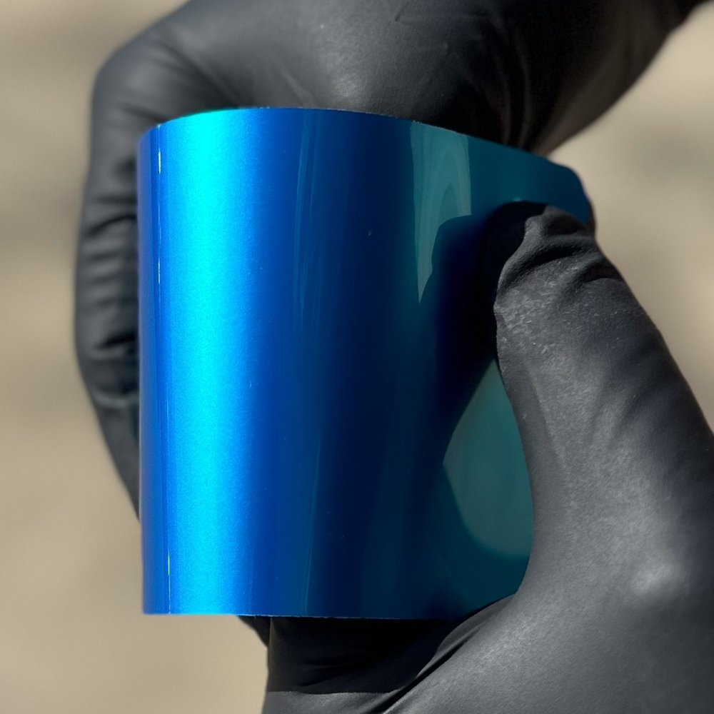 Hyper Gloss Paint Metallic Cobalt Blue PPF - Aura Vinyl