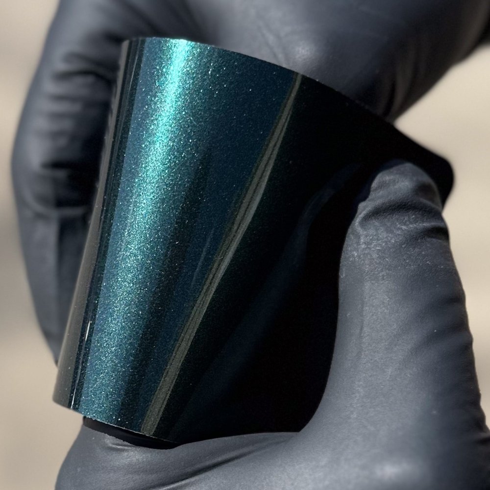 Hyper Gloss Paint Metallic Forest Green PPF - Aura Vinyl