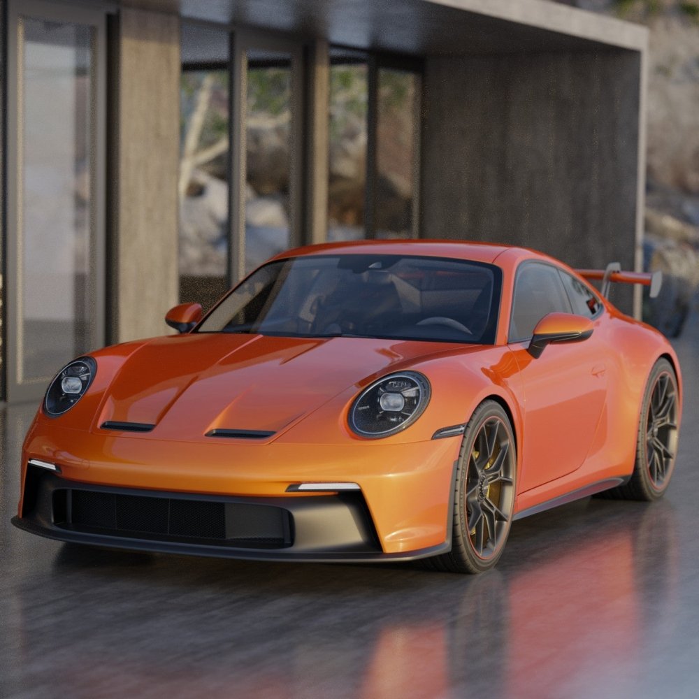 Hyper Gloss Paint Metallic Orange PPF - Aura Vinyl