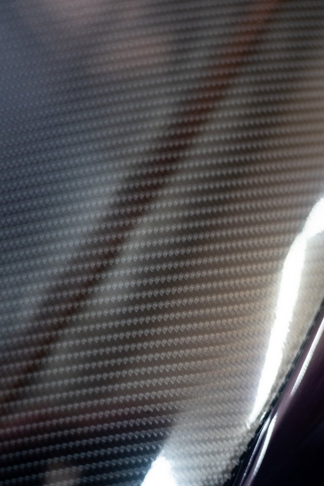 Hyper Gloss Real Carbon Fiber PPF - Aura Vinyl