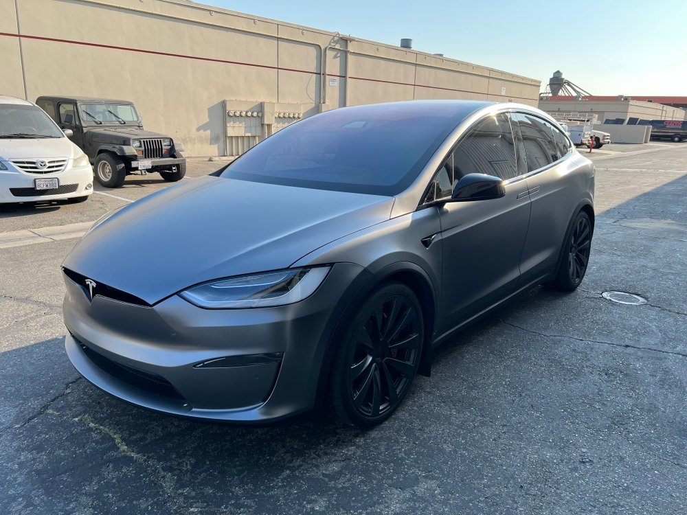 Hyper Matte AMG Volcanic Grey PPF - Aura Vinyl