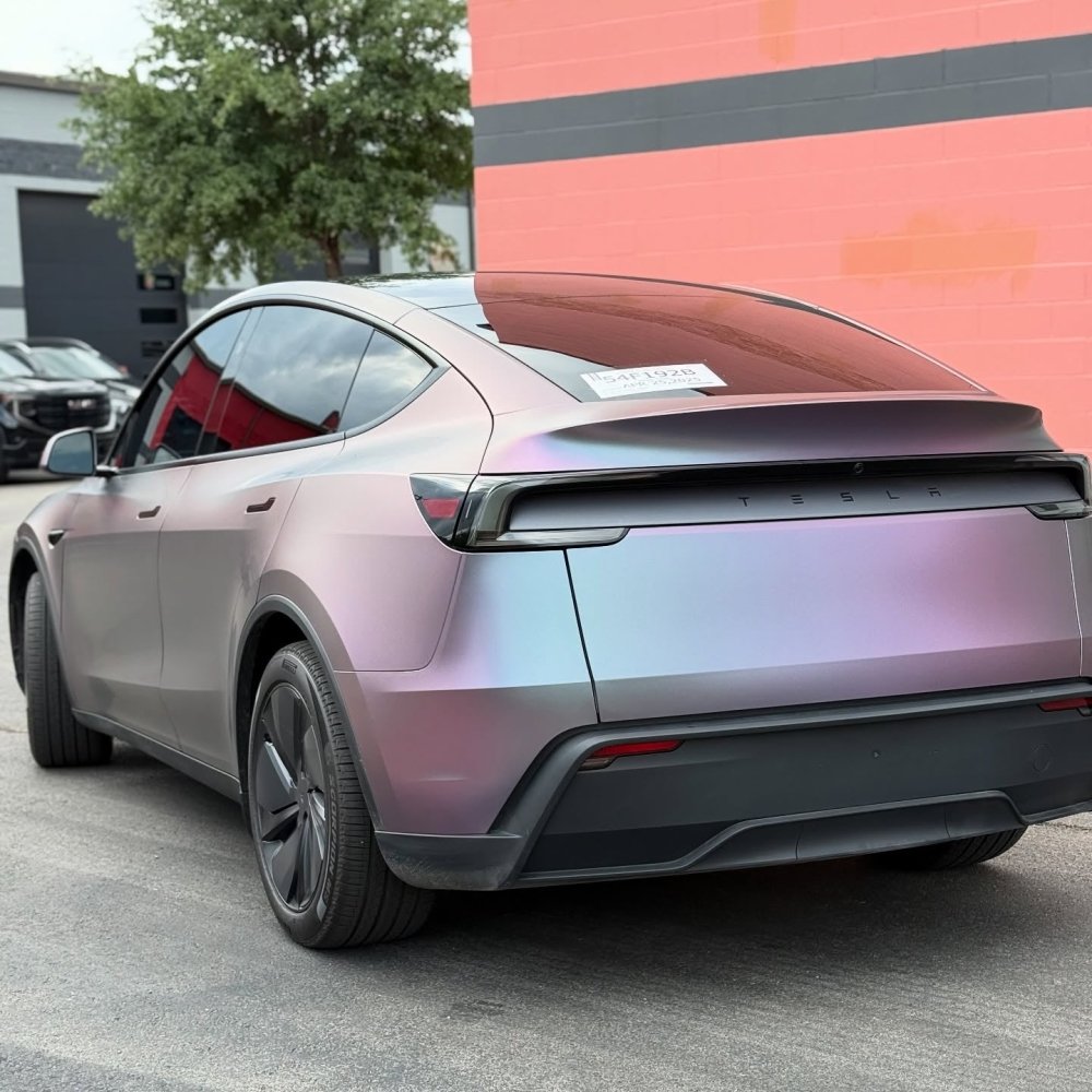 Hyper Matte Grey Purple Shift PPF - Aura Vinyl