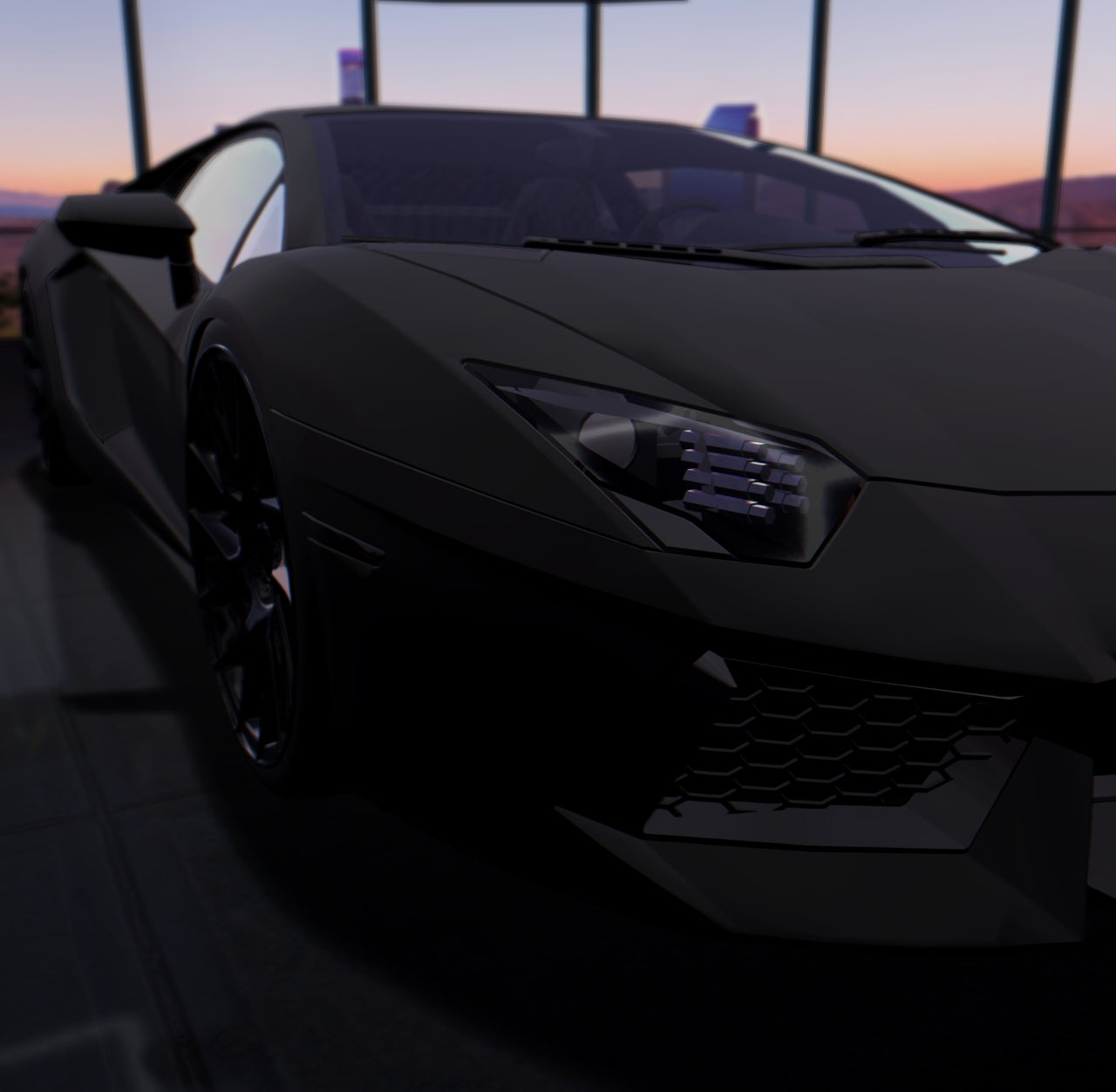 Matte Carbon Black