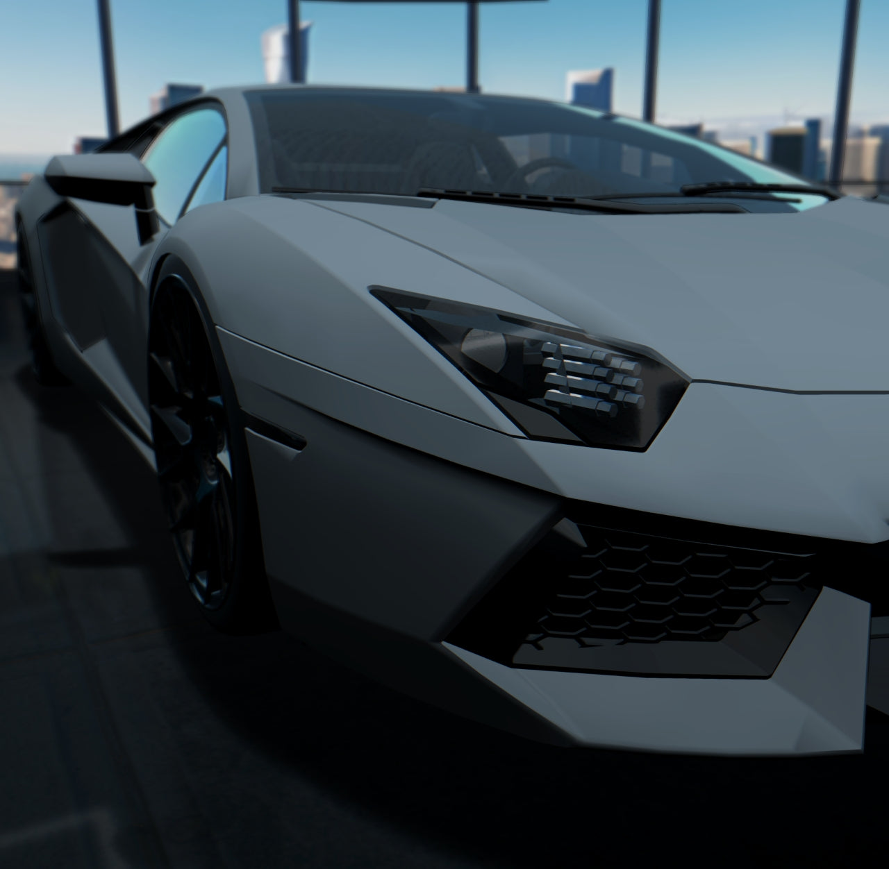 Matte Cement Grey