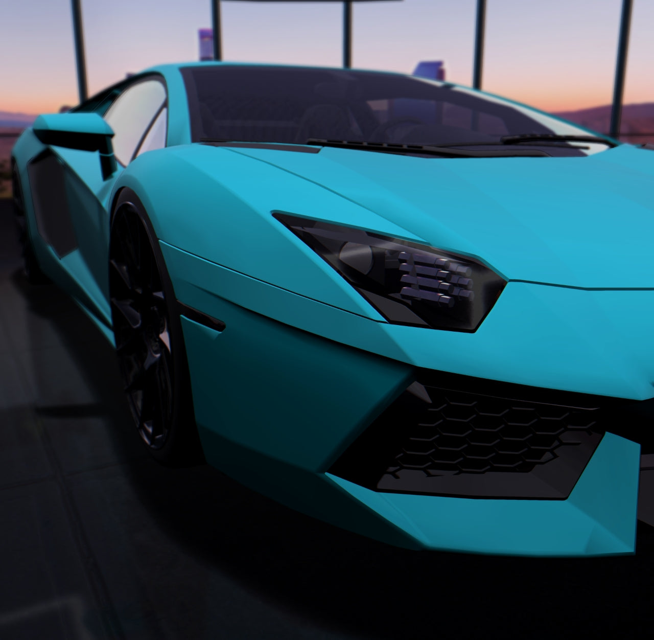Matte Miami Blue