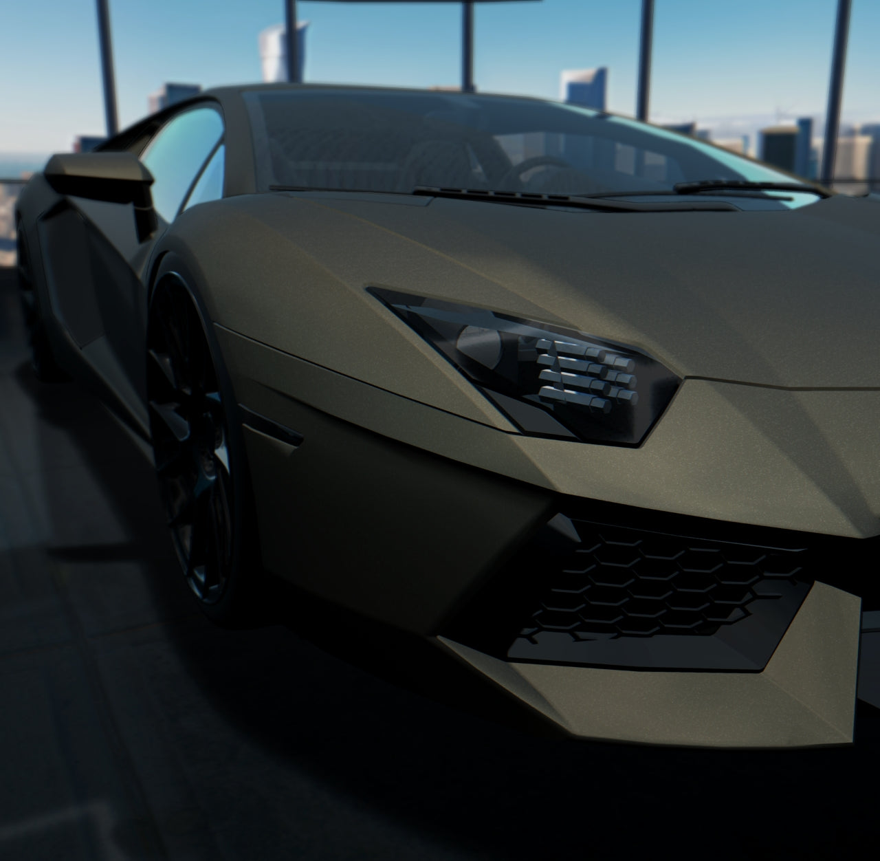 Matte Night Gold