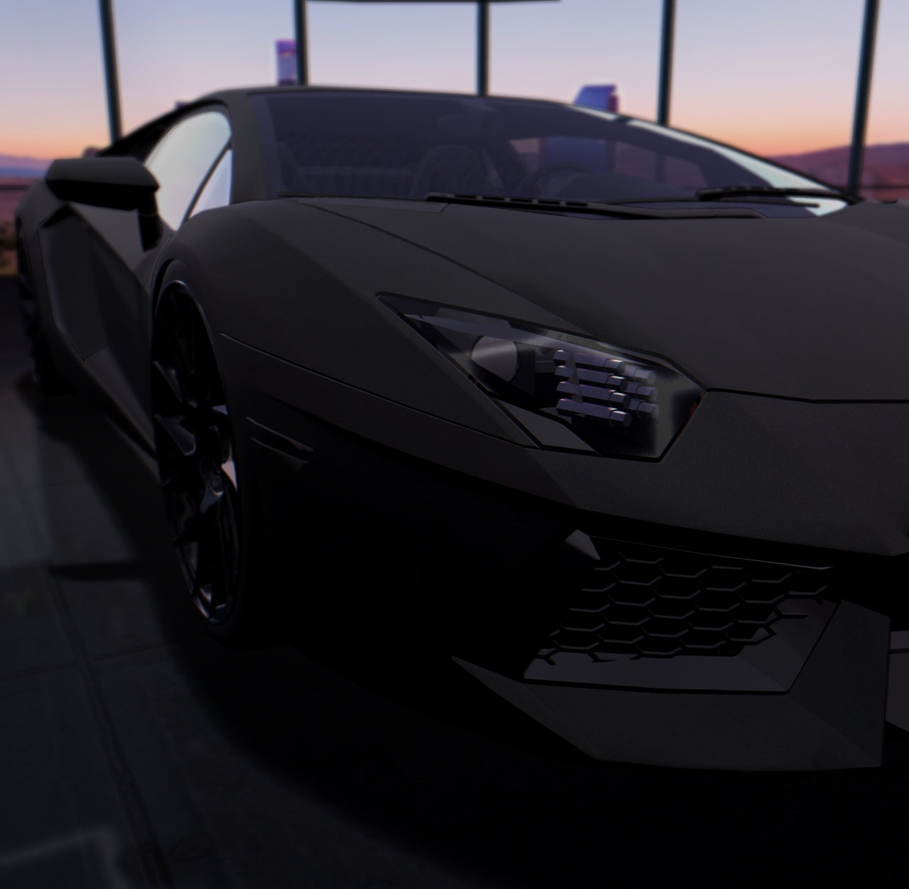 Matte Shadow Black
