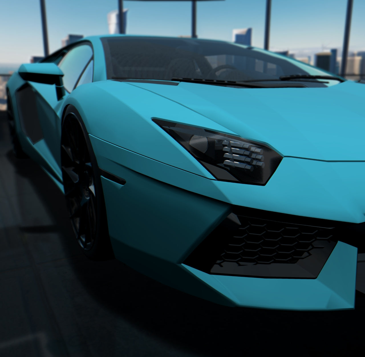 Matte Sky Blue
