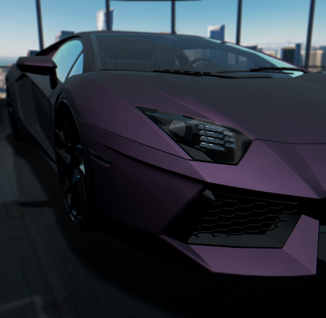 Matte Violet Purple