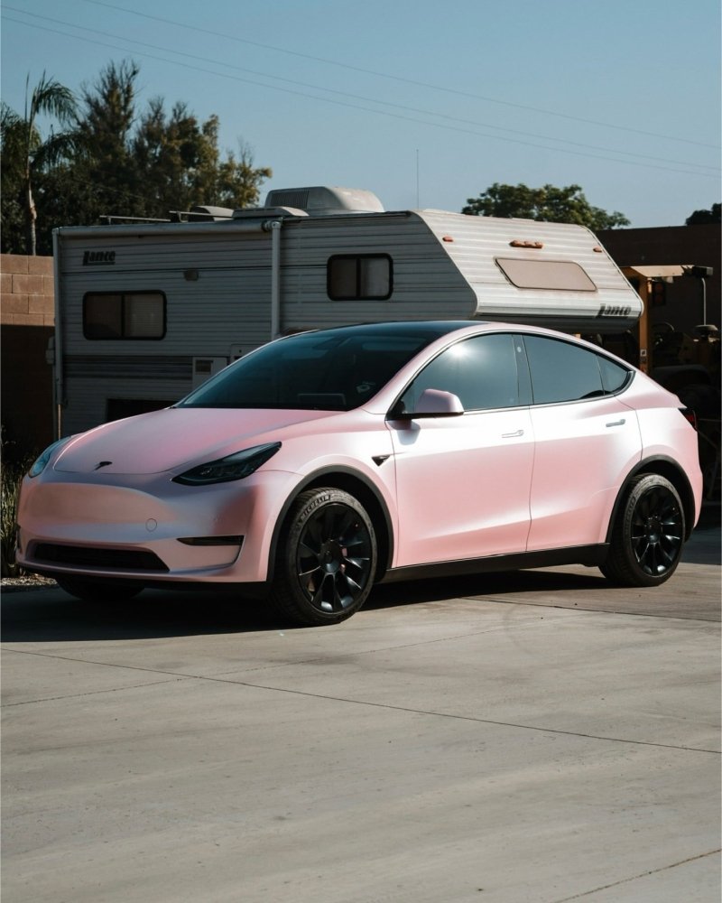 Satin Cherry Blossom Pink - Aura Vinyl