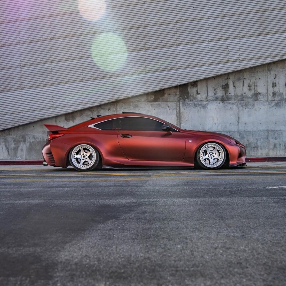 Satin Electric Wine Red - Aura Vinyl