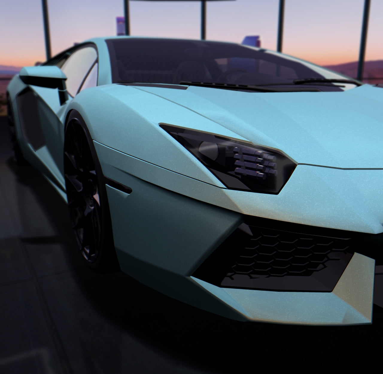 Satin Tiffany Gold Shift