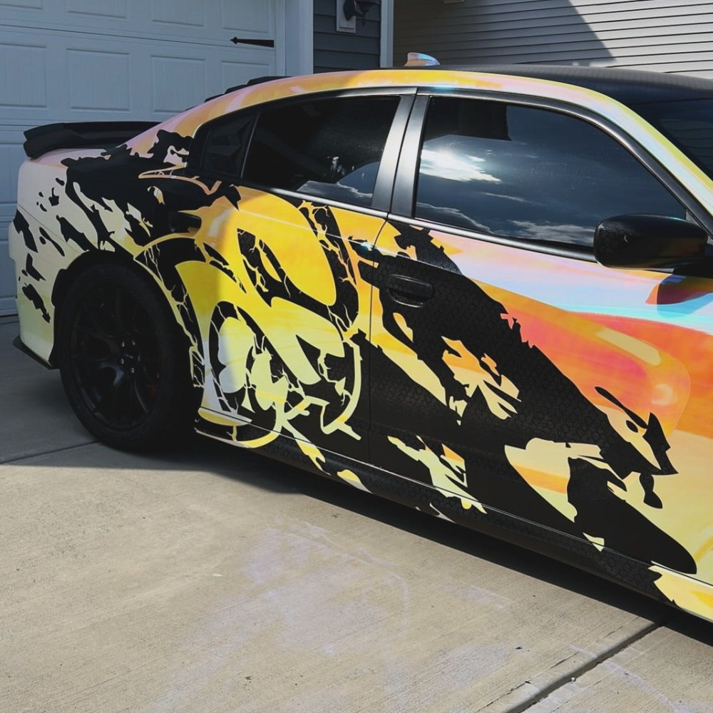 Ultra Gloss Cotton Candy Chrome - Aura Vinyl