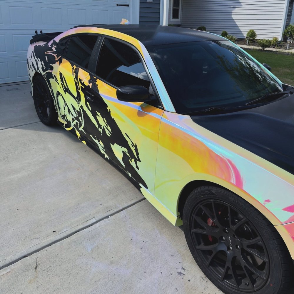 Ultra Gloss Cotton Candy Chrome - Aura Vinyl