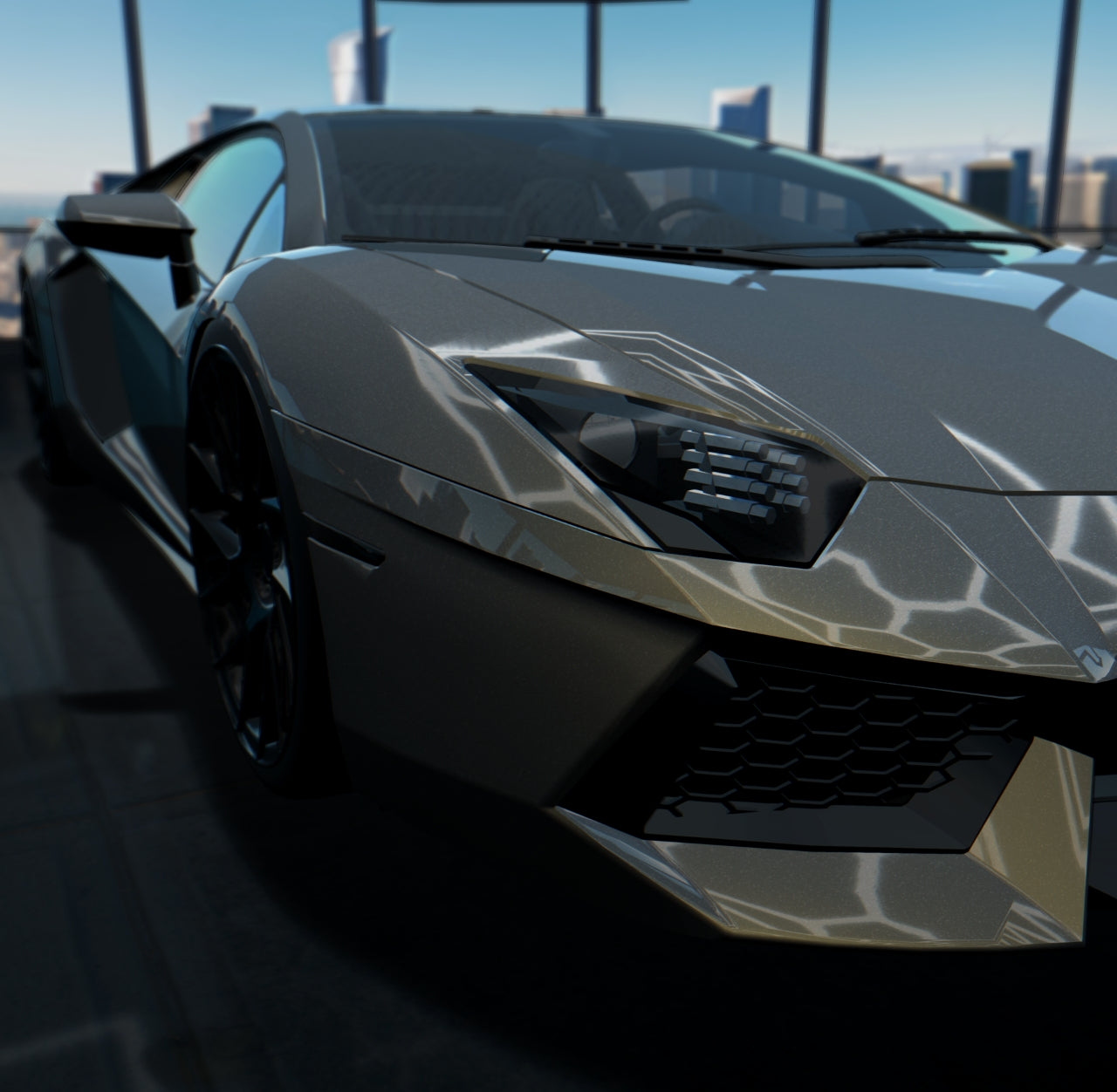 Ultra Gloss Grey Gold Shift