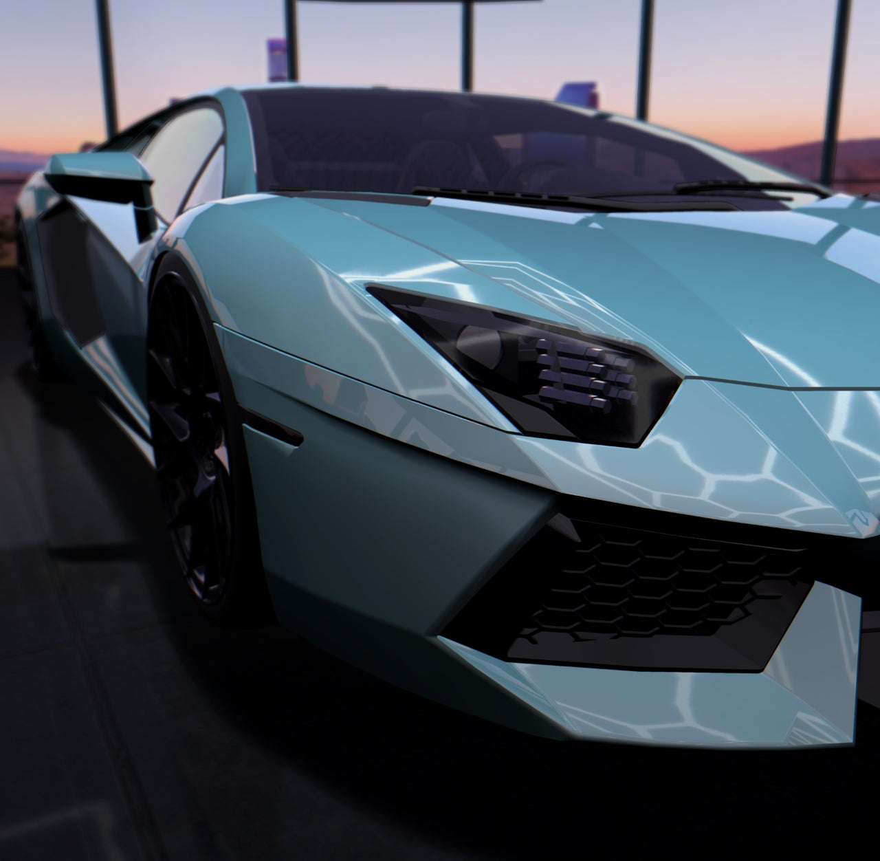 Ultra Gloss Mint Pearl Green