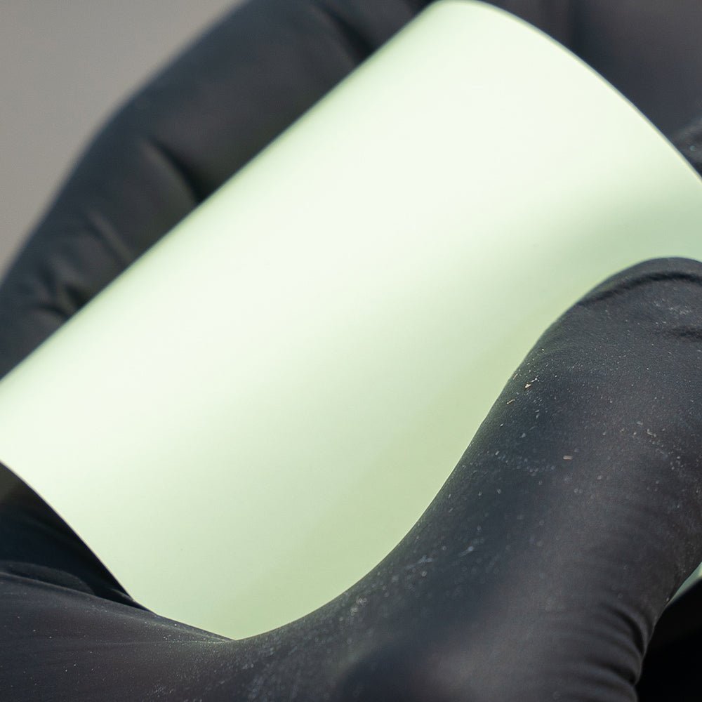 Gloss Avacado Green Pearl Sample