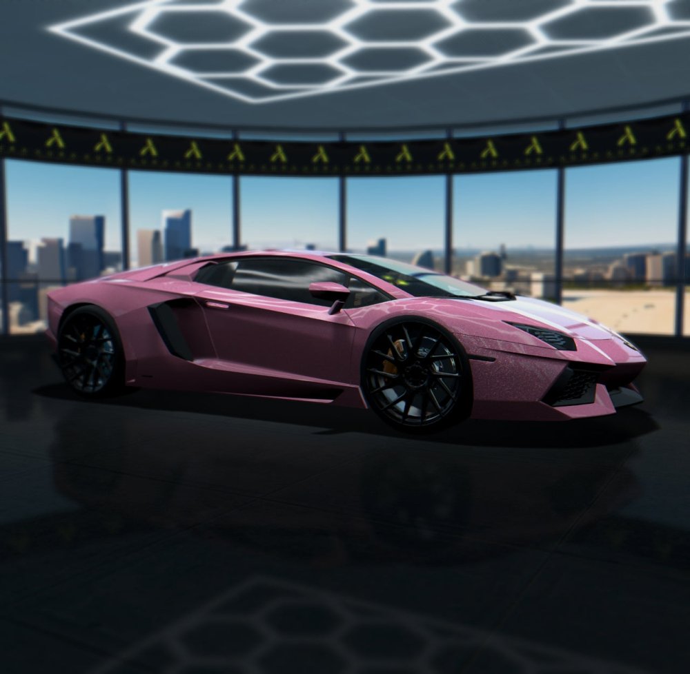 Gloss Diamond Pink Gold Shift - Aura Vinyl