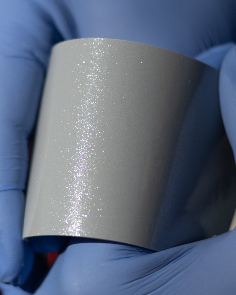 Gloss Diamond Sparkle Battleship Grey - Aura Vinyl