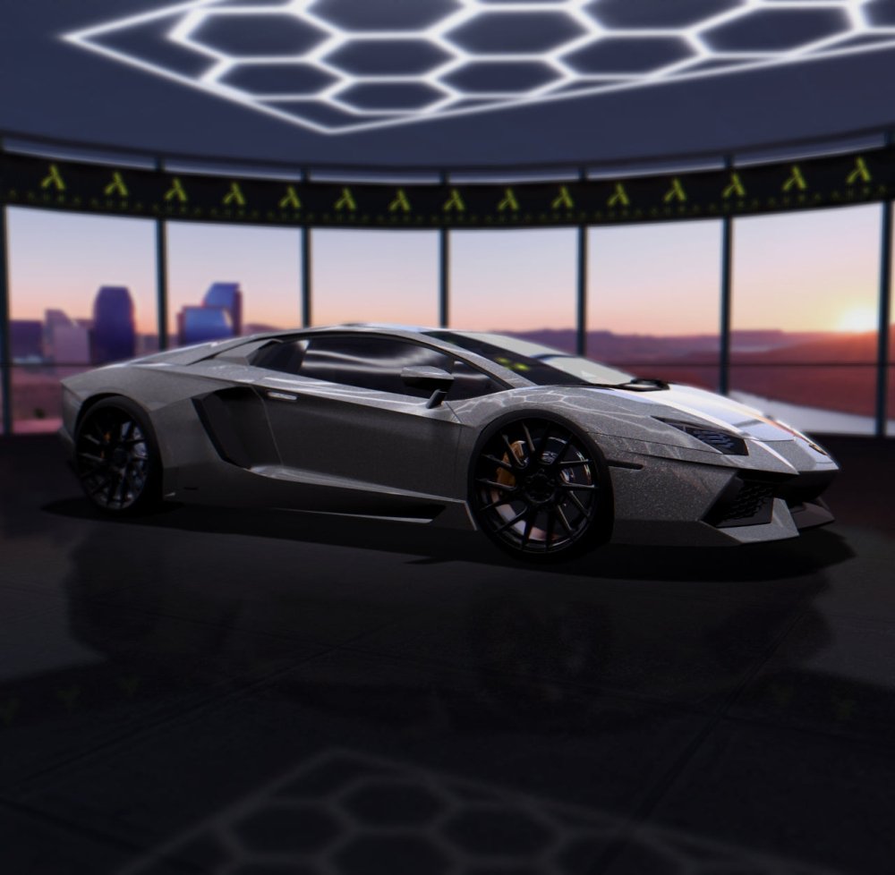 Gloss Diamond Sparkle Battleship Grey - Aura Vinyl