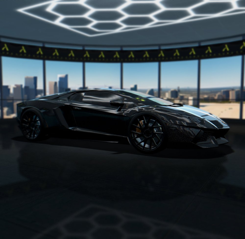 Gloss Diamond Sparkle Black - Aura Vinyl
