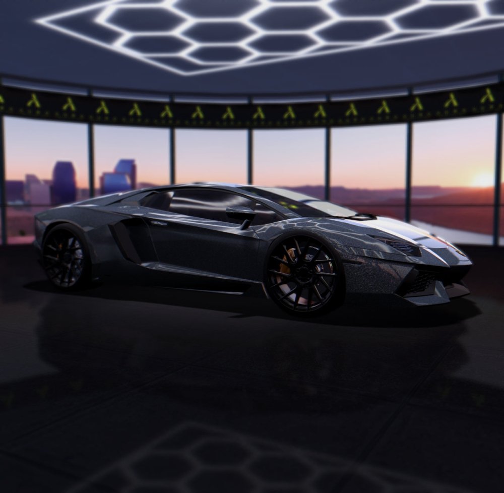 Gloss Diamond Sparkle Cement Grey - Aura Vinyl