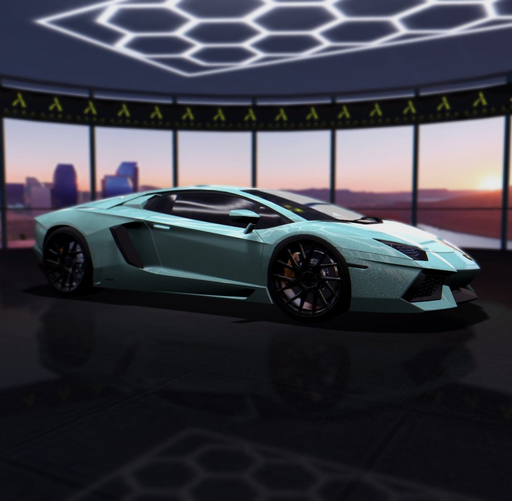 Gloss Diamond Sparkle Tiffany Blue - Aura Vinyl