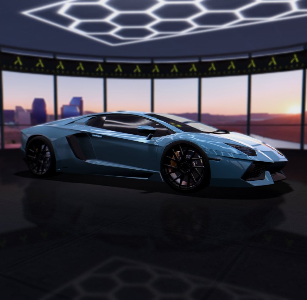 Gloss Double Blue Shift - Aura Vinyl