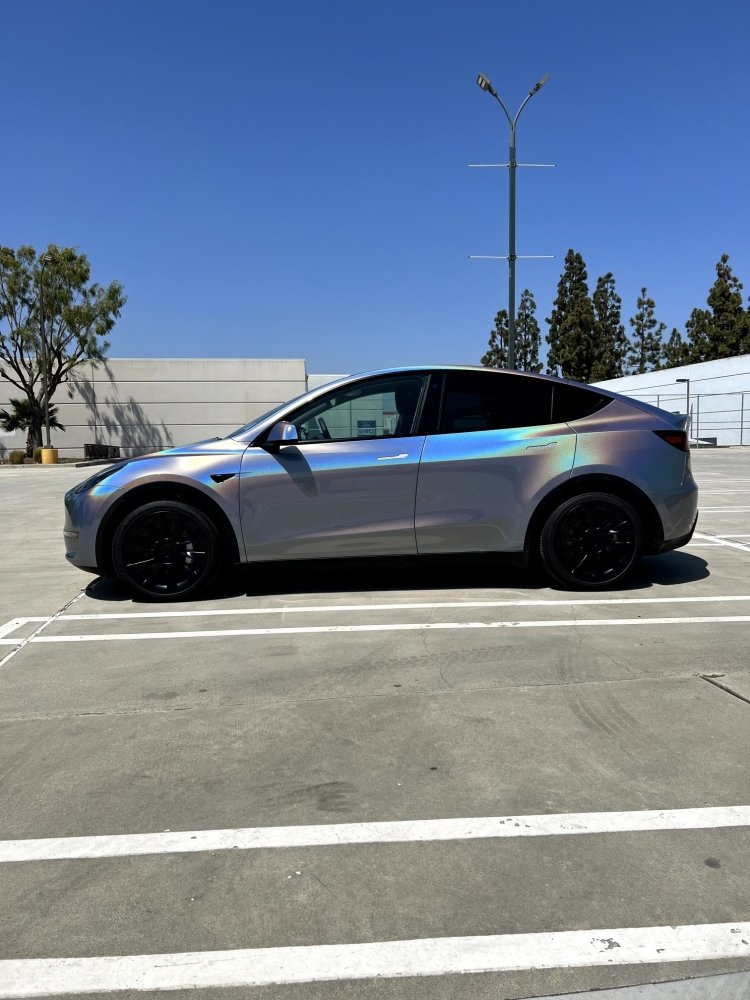 Gloss Iridescent Midnight Blue - Aura Vinyl
