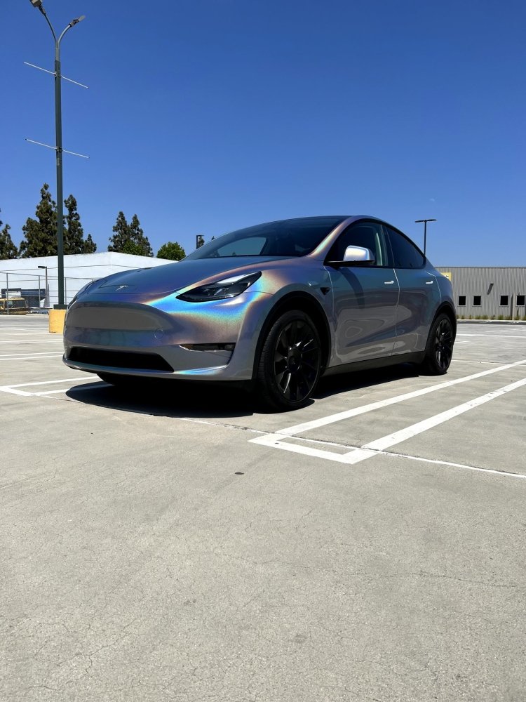 Gloss Iridescent Midnight Blue - Aura Vinyl