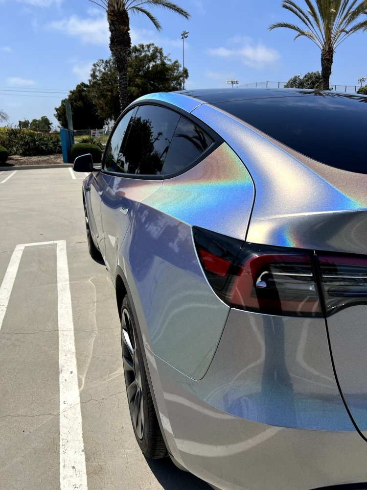 Gloss Iridescent Midnight Blue - Aura Vinyl