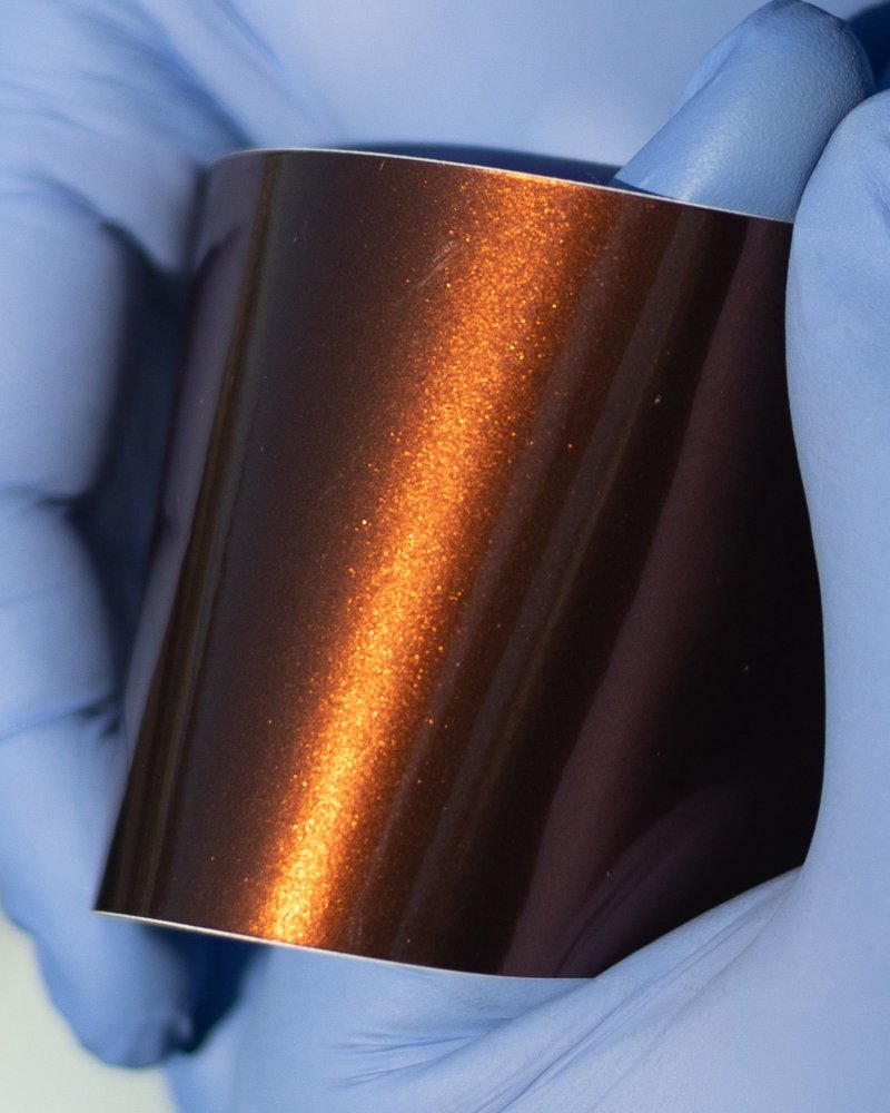 Gloss Paint Metallic Amber Red - Aura Vinyl