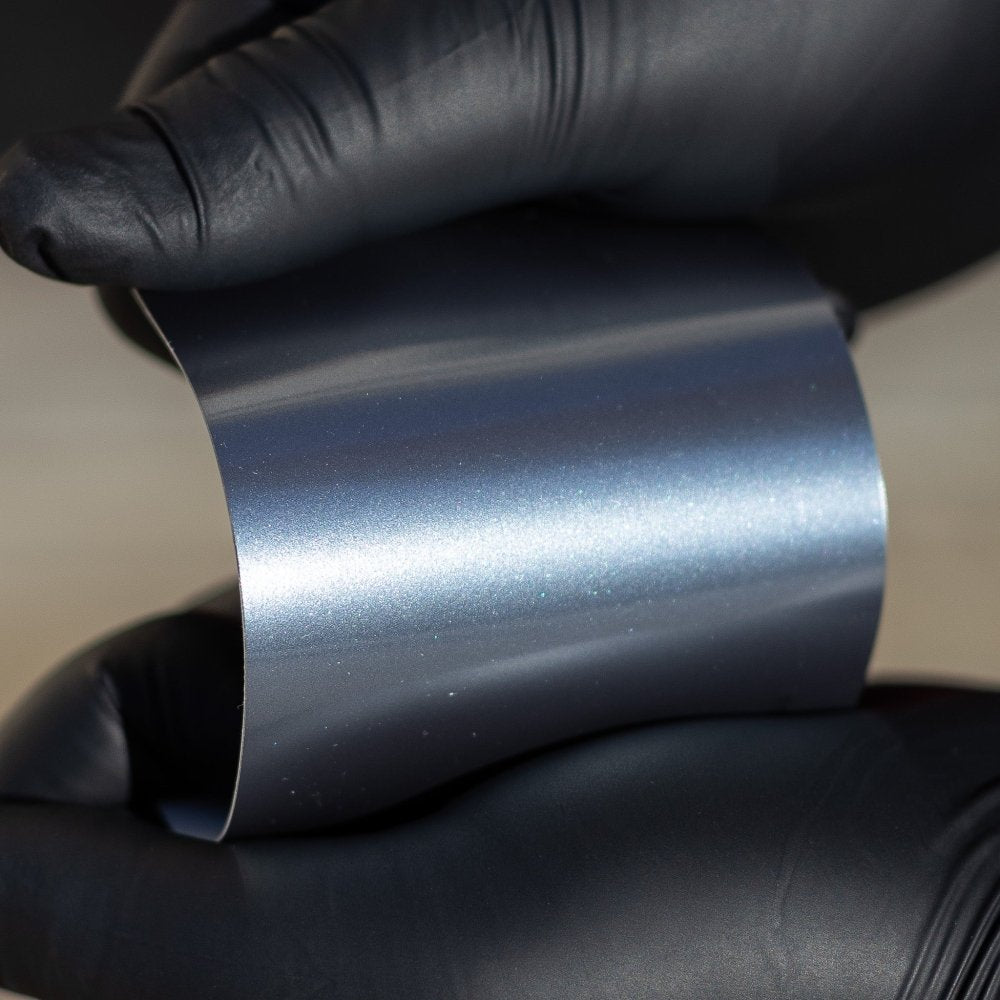 Gloss Paint Metallic Bay Blue Sheet