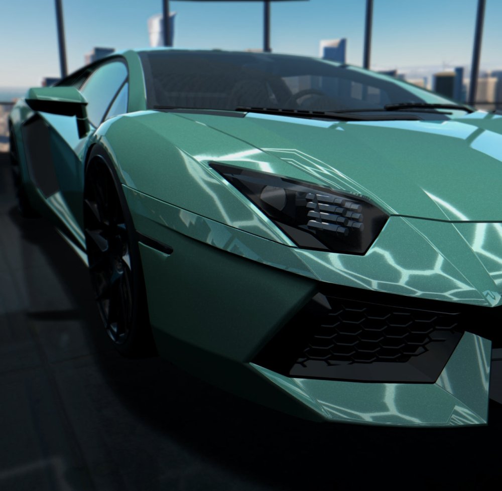 Gloss Paint Metallic Francesca Green - Aura Vinyl